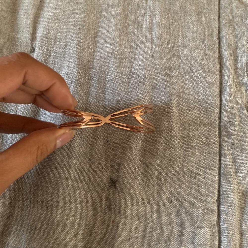 Rose gold bracelet
